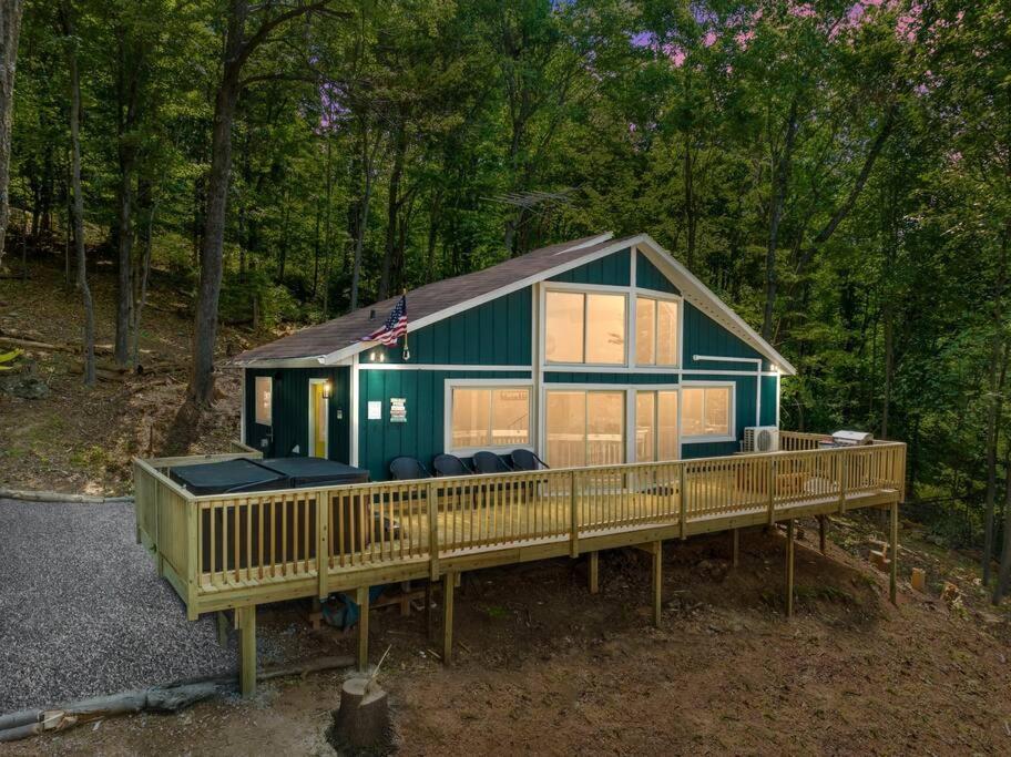 Forest Ridge Cabin - Hot Tub, Wi-Fi, National Park 15 Min, Fire Pit Elkton Exteriör bild